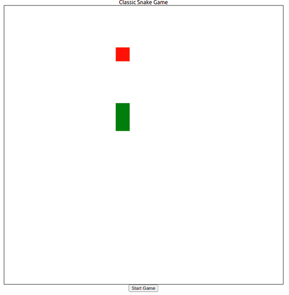 Create the classic Snake game - React I